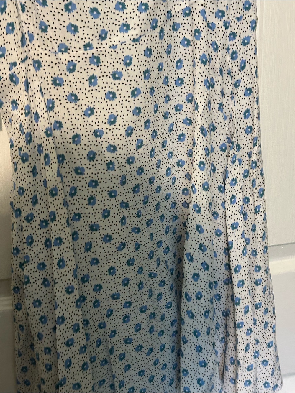 Zara Flower dress size M , spaghetti strap - Picture 9 of 13